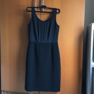 NWT Banana Republic Black and Navy Dress